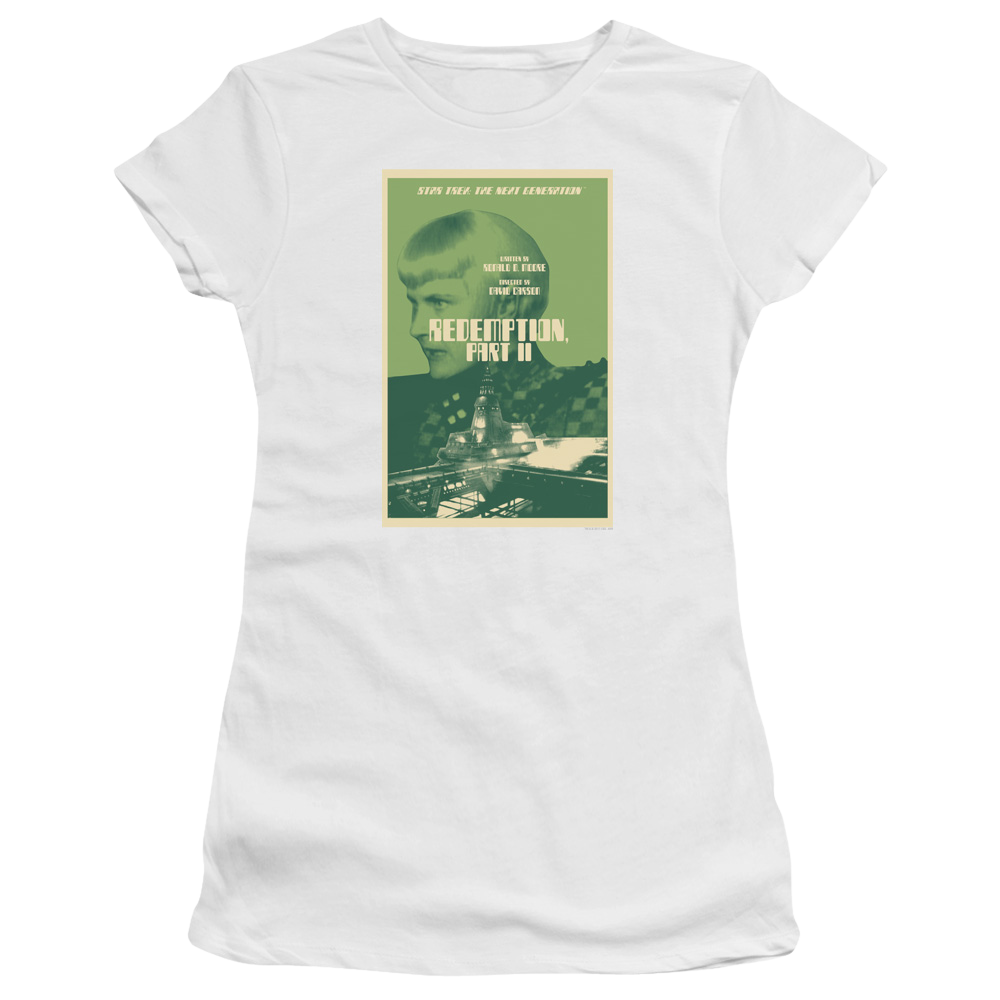Star Trek The Next Generation Tng Season 5 Episode 1 - Juniors T-Shirt Juniors T-Shirt Star Trek   