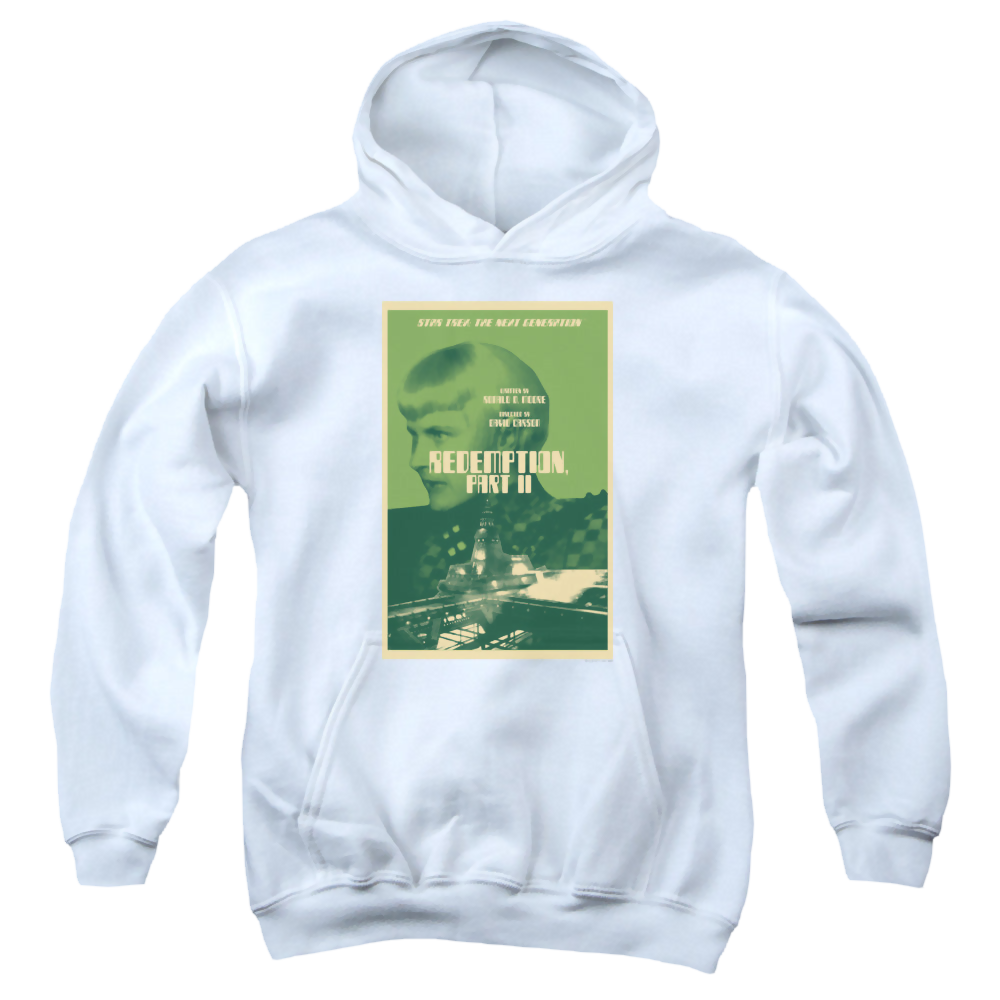 Star Trek The Next Generation Tng Season 5 Episode 1 - Youth Hoodie Youth Hoodie (Ages 8-12) Star Trek   
