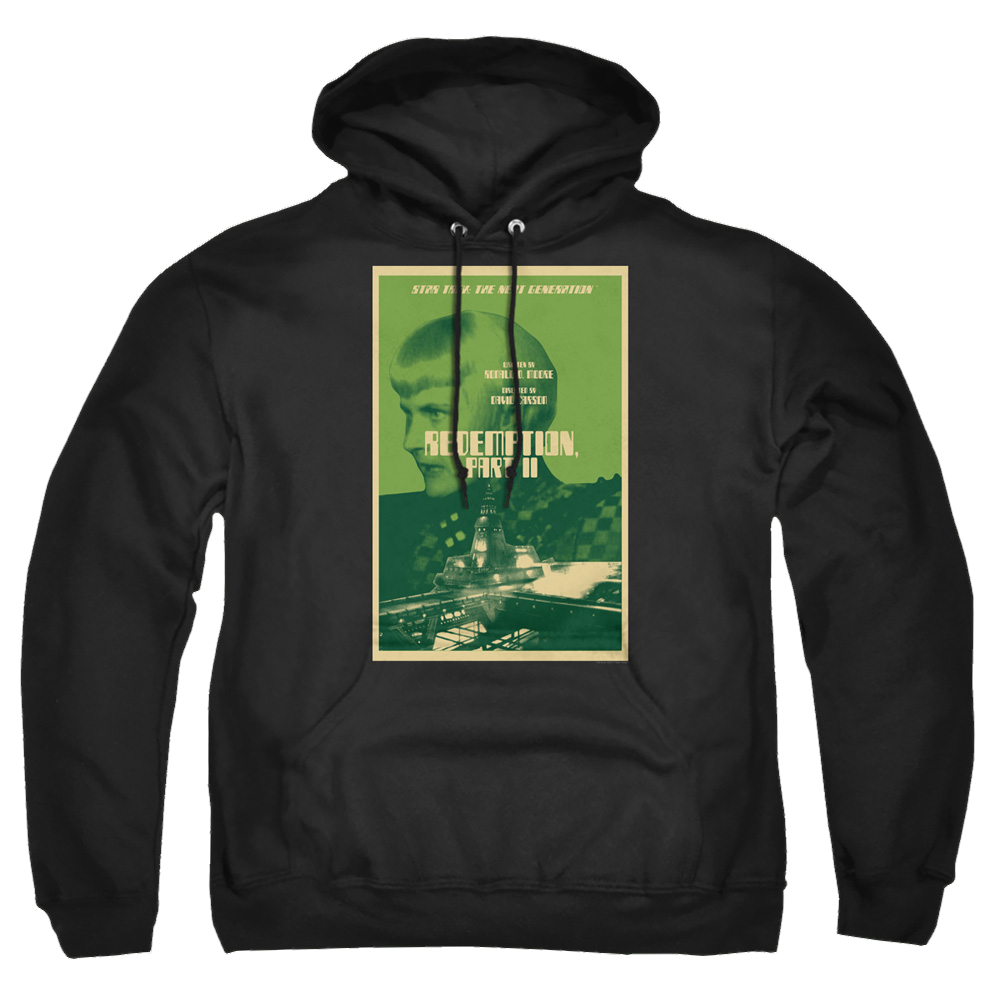 Star Trek The Next Generation Tng Season 5 Episode 1 - Pullover Hoodie Pullover Hoodie Star Trek   
