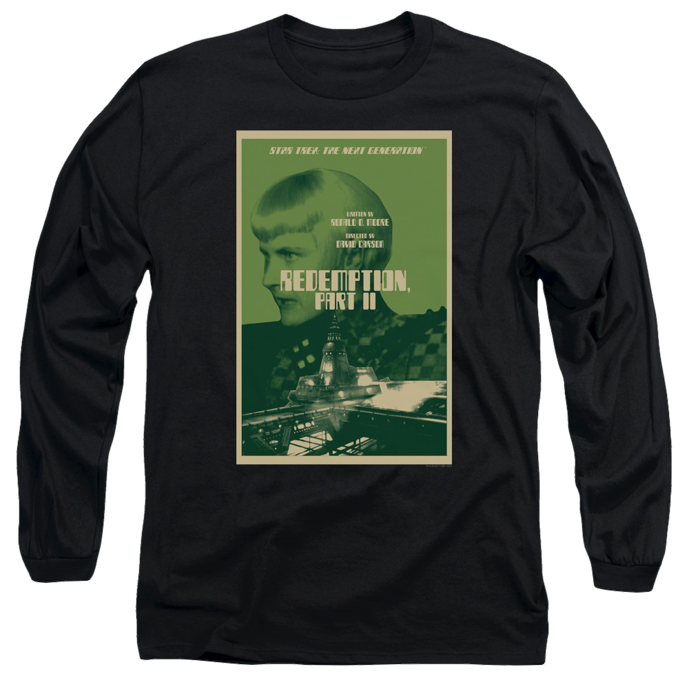 Star Trek The Next Generation Tng S5 Ep1 - Men's Long Sleeve T-Shirt Men's Long Sleeve T-Shirt Star Trek   