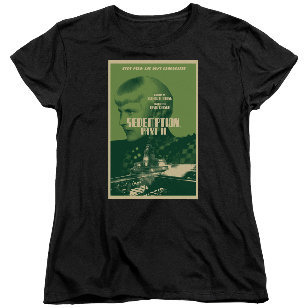 Star Trek The Next Generation Tng Season 5 Episode 1 - Women's T-Shirt Women's T-Shirt Star Trek   