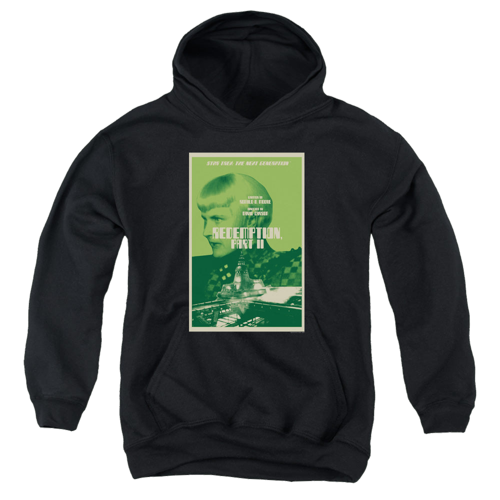 Star Trek The Next Generation Tng Season 5 Episode 1 - Youth Hoodie Youth Hoodie (Ages 8-12) Star Trek   
