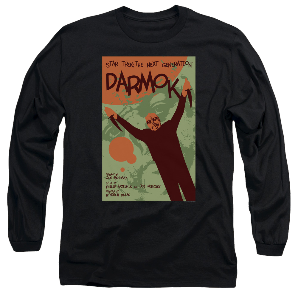 Star Trek The Next Generation Tng S5 Ep2 - Men's Long Sleeve T-Shirt Men's Long Sleeve T-Shirt Star Trek   