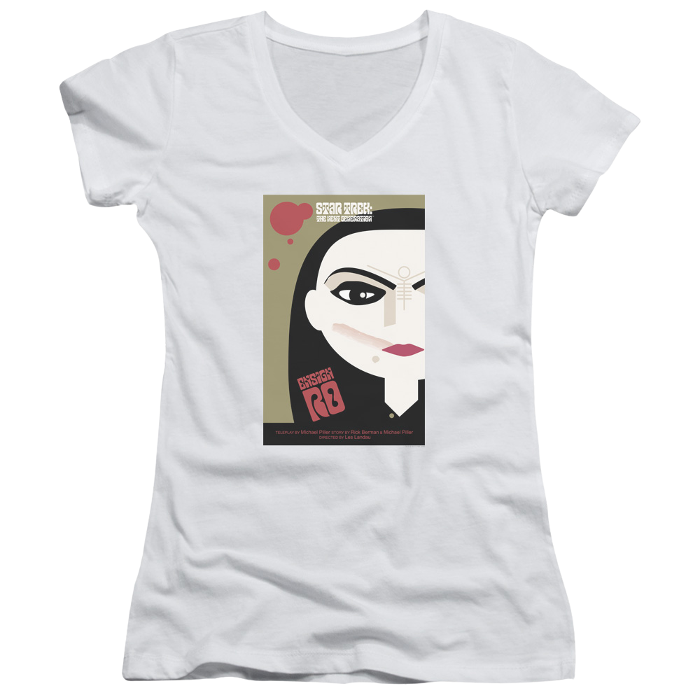 Star Trek The Next Generation Tng Season 5 Episode 3 - Juniors V-Neck T-Shirt Juniors V-Neck T-Shirt Star Trek   