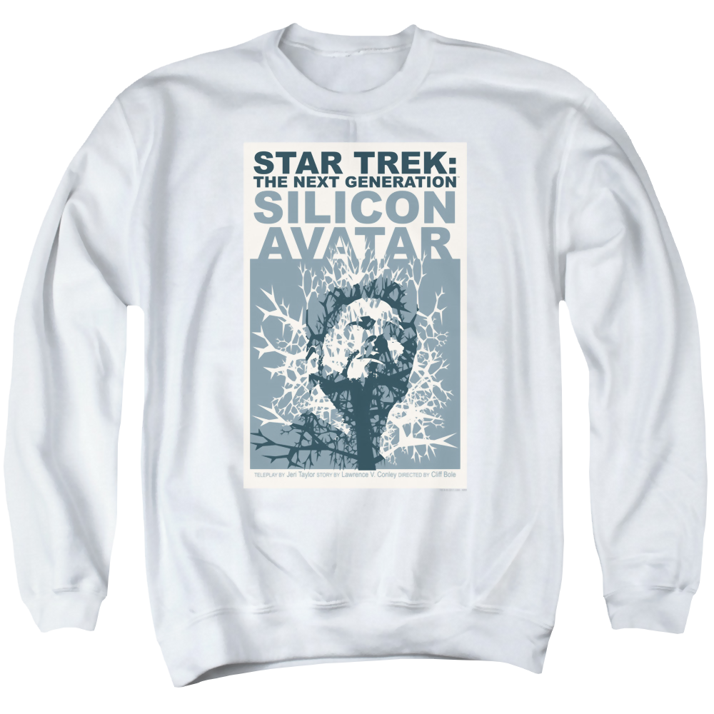 Star Trek The Next Generation Tng S5 Ep4 - Men's Crewneck Sweatshirt Men's Crewneck Sweatshirt Star Trek   