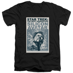 Star Trek The Next Generation Tng Season 5 Episode 4 - Men's V-Neck T-Shirt Men's V-Neck T-Shirt Star Trek   