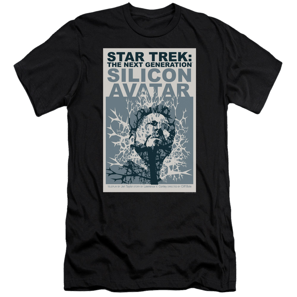 Star Trek The Next Generation Tng Season 5 Episode 4 - Men's Premium Slim Fit T-Shirt Men's Premium Slim Fit T-Shirt Star Trek   