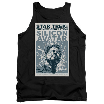 Black men's tank with Star Trek The Next Generation Tng Season 5 Episode 4 graphic