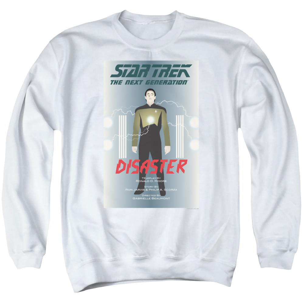 Star Trek The Next Generation Tng S5 Ep5 - Men's Crewneck Sweatshirt Men's Crewneck Sweatshirt Star Trek   
