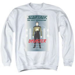 Star Trek The Next Generation Tng S5 Ep5 - Men's Crewneck Sweatshirt Men's Crewneck Sweatshirt Star Trek   