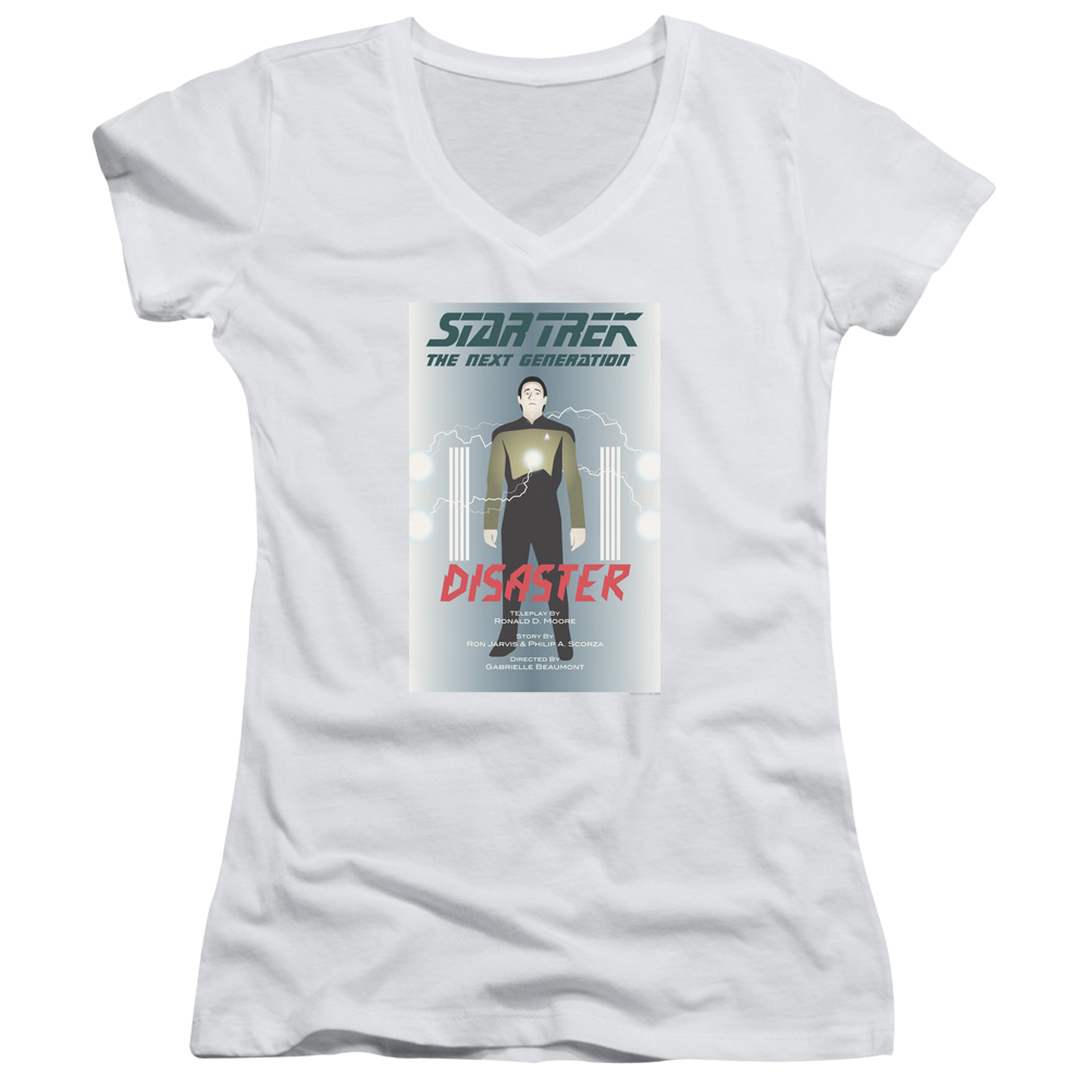 Star Trek The Next Generation Tng Season 5 Episode 5 - Juniors V-Neck T-Shirt Juniors V-Neck T-Shirt Star Trek   