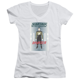 Star Trek The Next Generation Tng Season 5 Episode 5 - Juniors V-Neck T-Shirt Juniors V-Neck T-Shirt Star Trek   