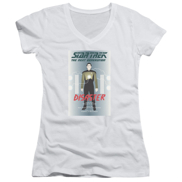Star Trek The Next Generation Tng Season 5 Episode 5 - Juniors V-Neck T-Shirt Juniors V-Neck T-Shirt Star Trek   