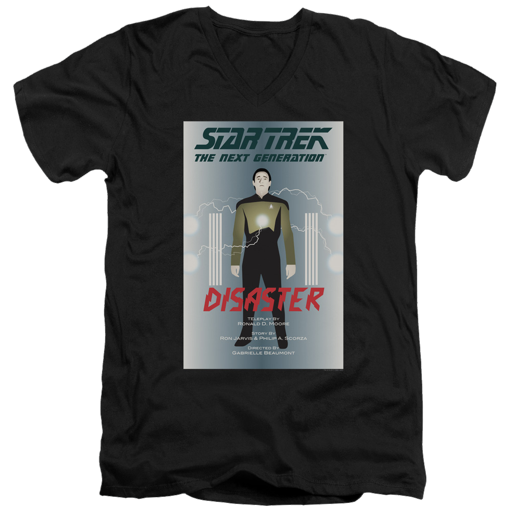 Star Trek The Next Generation Tng Season 5 Episode 5 - Men's V-Neck T-Shirt Men's V-Neck T-Shirt Star Trek   