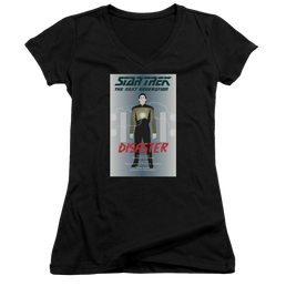 Star Trek The Next Generation Tng Season 5 Episode 5 - Juniors V-Neck T-Shirt Juniors V-Neck T-Shirt Star Trek   