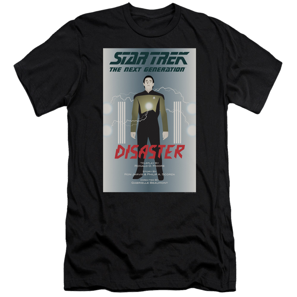 Star Trek The Next Generation Tng Season 5 Episode 5 - Men's Premium Slim Fit T-Shirt Men's Premium Slim Fit T-Shirt Star Trek   