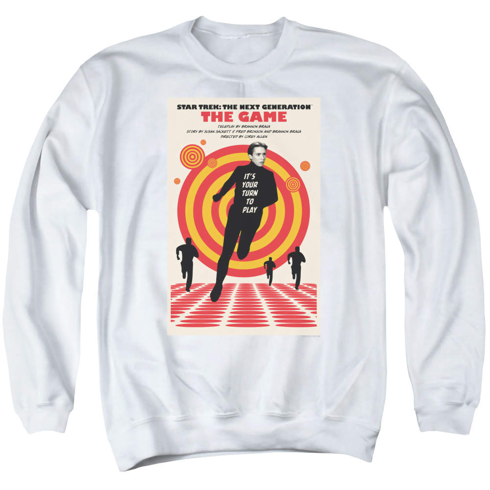 Star Trek The Next Generation Tng S5 Ep6 - Men's Crewneck Sweatshirt Men's Crewneck Sweatshirt Star Trek   