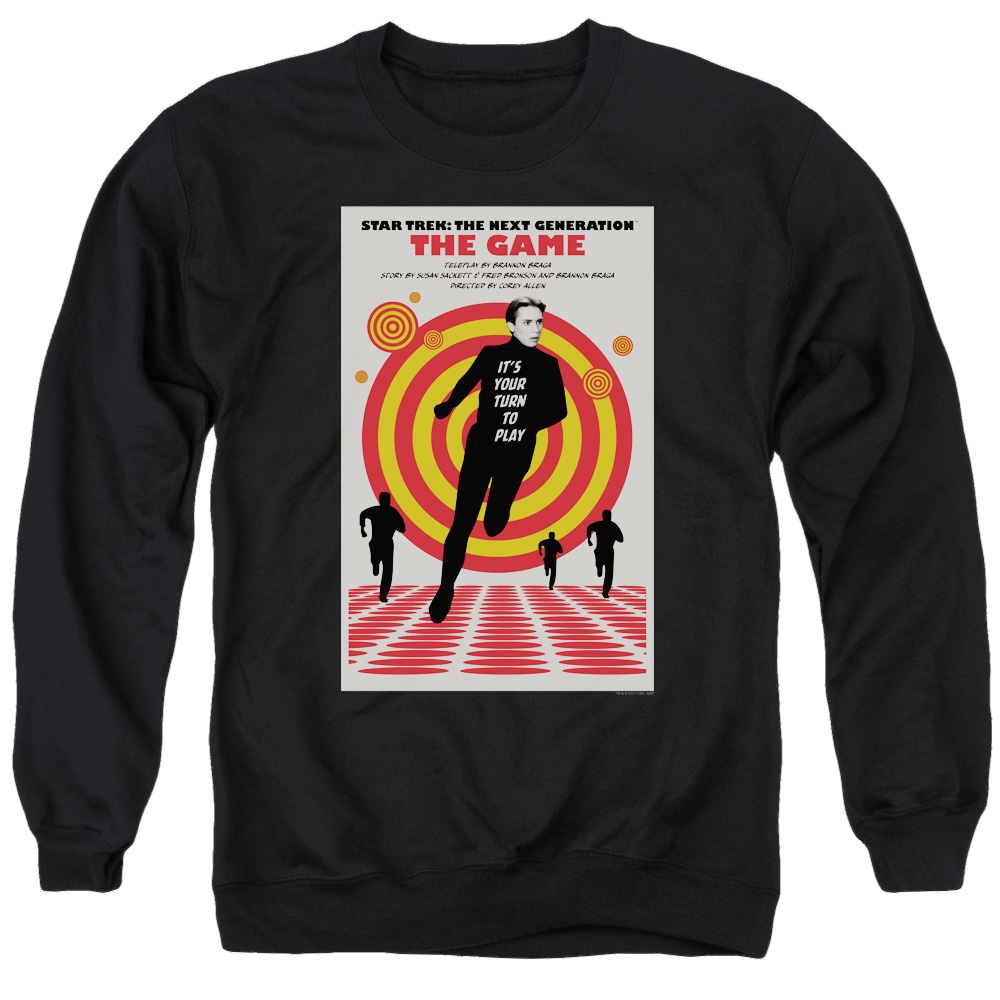 Star Trek The Next Generation Tng S5 Ep6 - Men's Crewneck Sweatshirt Men's Crewneck Sweatshirt Star Trek   