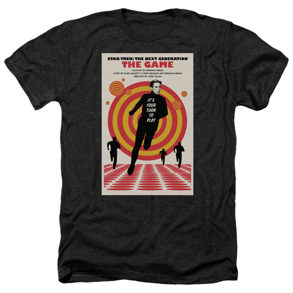 Star Trek The Next Generation Tng Season 5 Episode 6 - Men's Heather T-Shirt Men's Heather T-Shirt Star Trek   