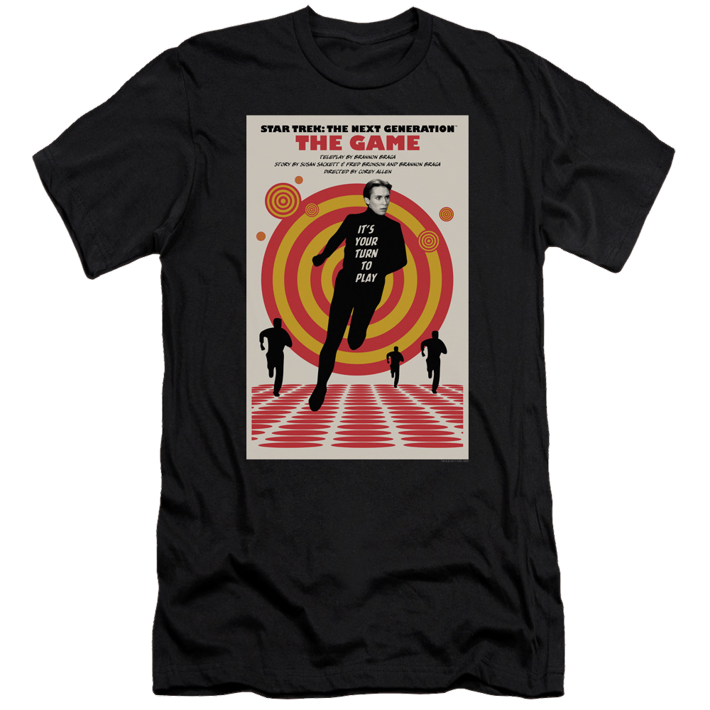 Star Trek The Next Generation Tng Season 5 Episode 6 - Men's Premium Slim Fit T-Shirt Men's Premium Slim Fit T-Shirt Star Trek   