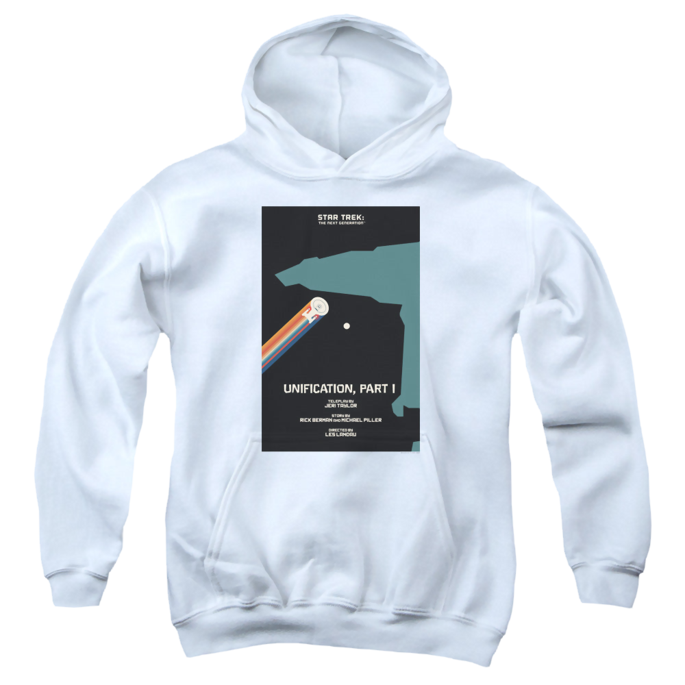Star Trek The Next Generation Tng Season 5 Episode 7 - Youth Hoodie Youth Hoodie (Ages 8-12) Star Trek   