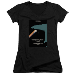 Star Trek The Next Generation Tng Season 5 Episode 7 - Juniors V-Neck T-Shirt Juniors V-Neck T-Shirt Star Trek   