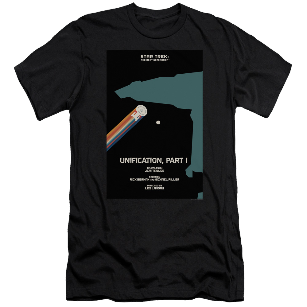 Star Trek The Next Generation Tng Season 5 Episode 7 - Men's Premium Slim Fit T-Shirt Men's Premium Slim Fit T-Shirt Star Trek   