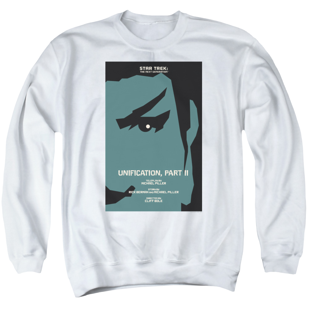 Star Trek The Next Generation Tng S5 Ep8 - Men's Crewneck Sweatshirt Men's Crewneck Sweatshirt Star Trek   