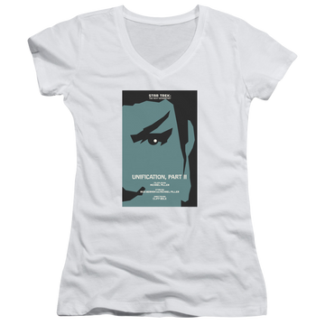 Star Trek The Next Generation Tng Season 5 Episode 8 - Juniors V-Neck T-Shirt Juniors V-Neck T-Shirt Star Trek   