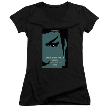 Star Trek The Next Generation Tng Season 5 Episode 8 - Juniors V-Neck T-Shirt Juniors V-Neck T-Shirt Star Trek   