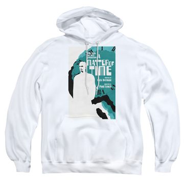 White pullover hoodie with Star Trek The Next Generation Tng Season 5 Episode 9 graphic
