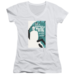Star Trek The Next Generation Tng Season 5 Episode 9 - Juniors V-Neck T-Shirt Juniors V-Neck T-Shirt Star Trek   