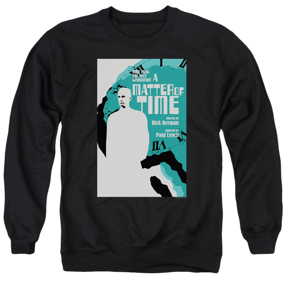 Star Trek The Next Generation Tng S5 Ep9 - Men's Crewneck Sweatshirt Men's Crewneck Sweatshirt Star Trek   