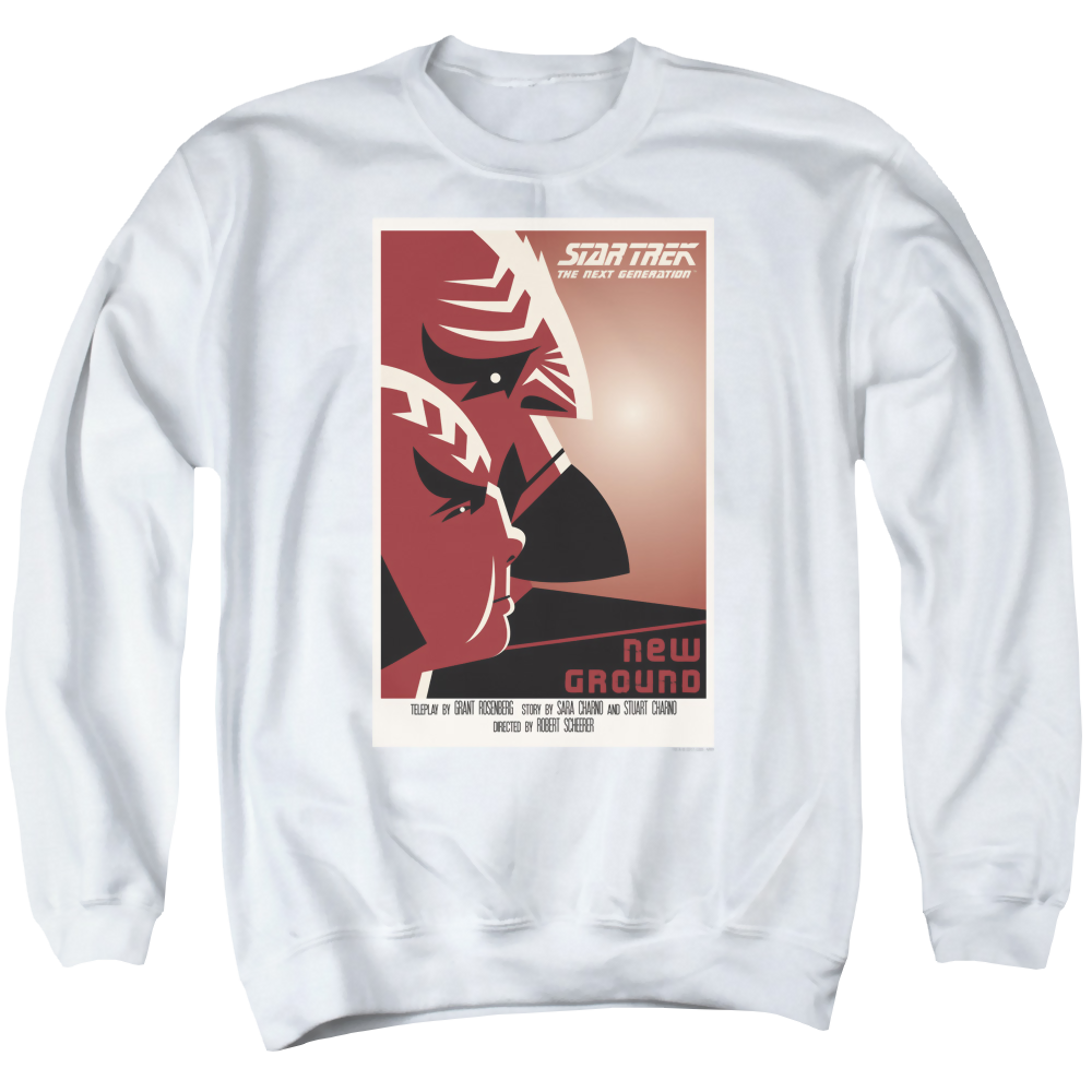 Star Trek The Next Generation Tng S5 Ep10 - Men's Crewneck Sweatshirt Men's Crewneck Sweatshirt Star Trek   