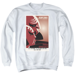 Star Trek The Next Generation Tng S5 Ep10 - Men's Crewneck Sweatshirt Men's Crewneck Sweatshirt Star Trek   