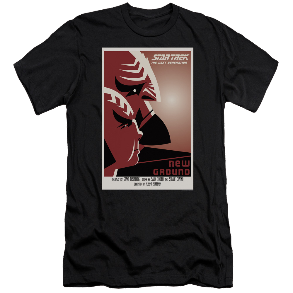 Star Trek The Next Generation Tng Season 5 Episode 10 - Men's Premium Slim Fit T-Shirt Men's Premium Slim Fit T-Shirt Star Trek   