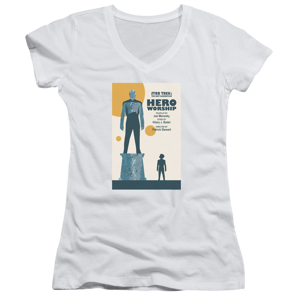Star Trek The Next Generation Tng Season 5 Episode 11 - Juniors V-Neck T-Shirt Juniors V-Neck T-Shirt Star Trek   