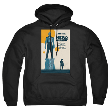 Black pullover hoodie with Star Trek The Next Generation Tng Season 5 Episode 11 graphic