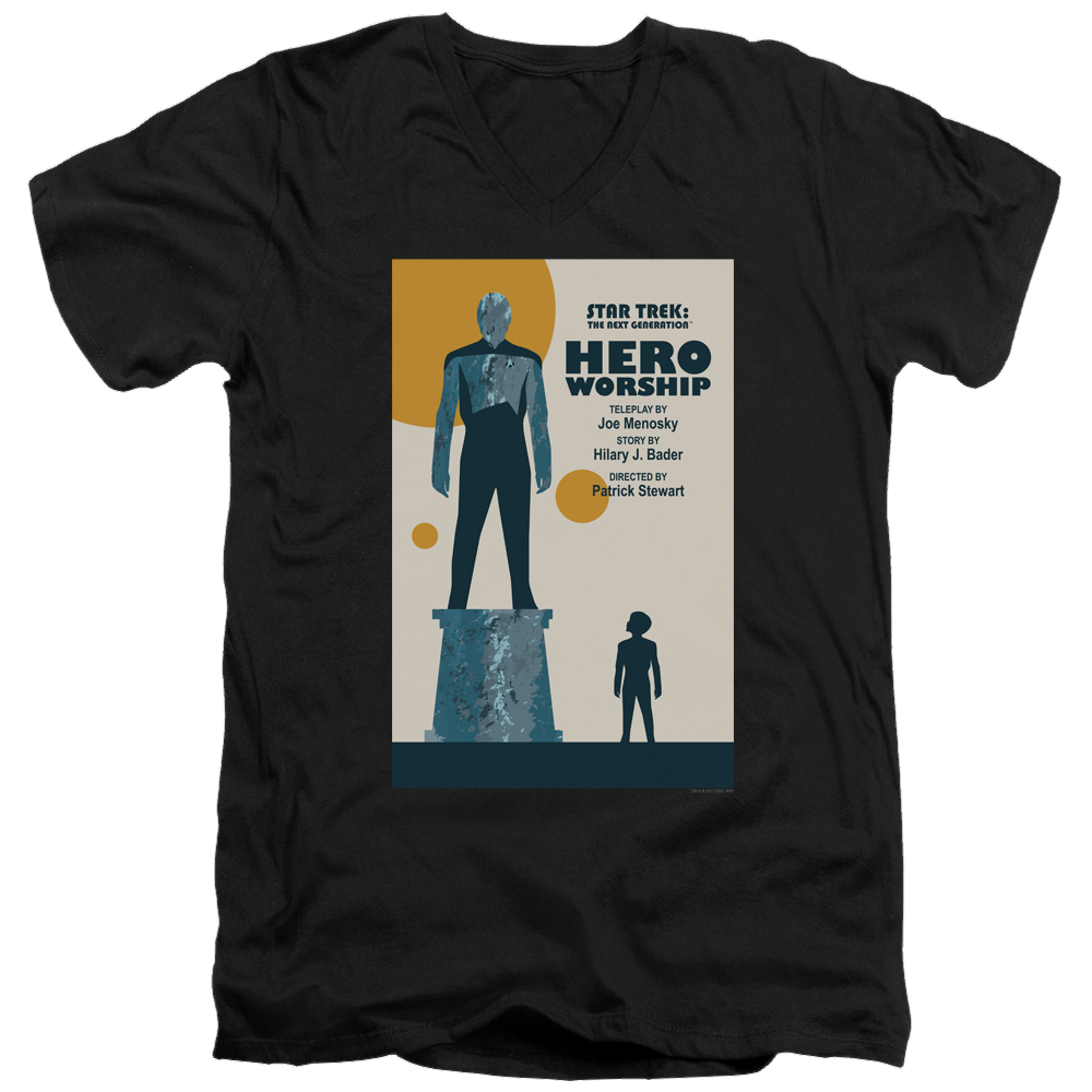 Star Trek The Next Generation Tng Season 5 Episode 11 - Men's V-Neck T-Shirt Men's V-Neck T-Shirt Star Trek   