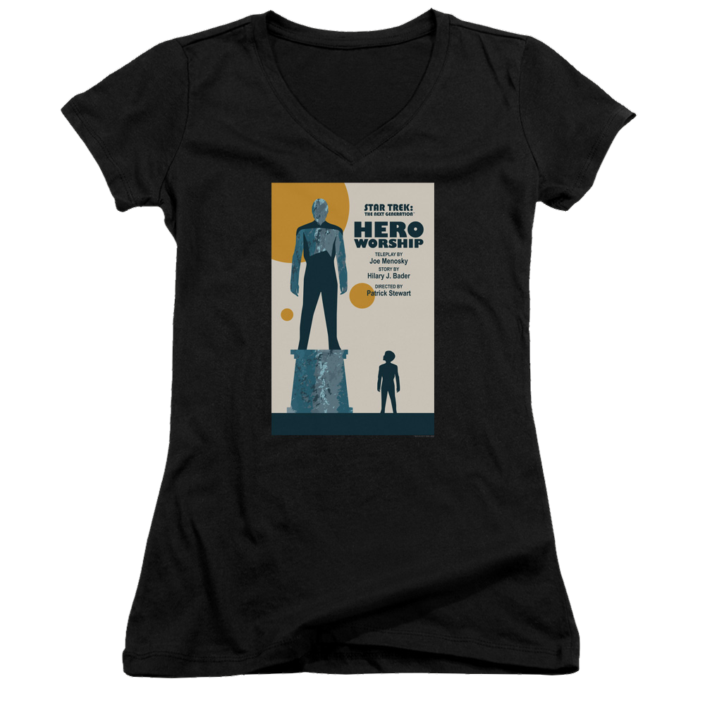 Star Trek The Next Generation Tng Season 5 Episode 11 - Juniors V-Neck T-Shirt Juniors V-Neck T-Shirt Star Trek   