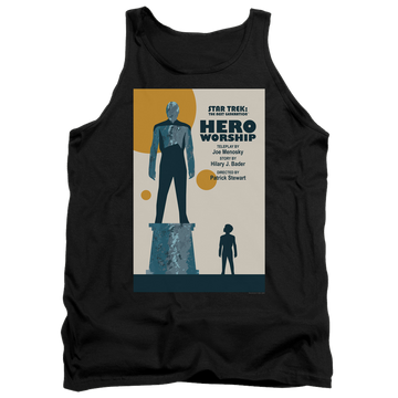 Black men's tank with Star Trek The Next Generation Tng Season 5 Episode 11 graphic
