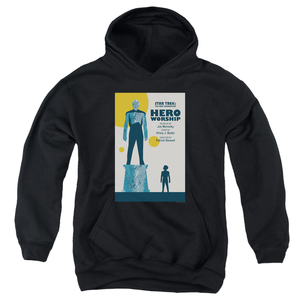 Star Trek The Next Generation Tng Season 5 Episode 11 - Youth Hoodie Youth Hoodie (Ages 8-12) Star Trek   