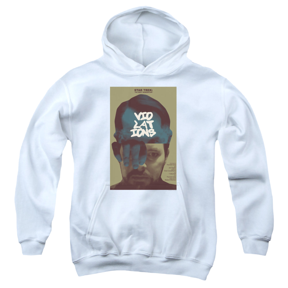 Star Trek The Next Generation Tng Season 5 Episode 12 - Youth Hoodie Youth Hoodie (Ages 8-12) Star Trek   