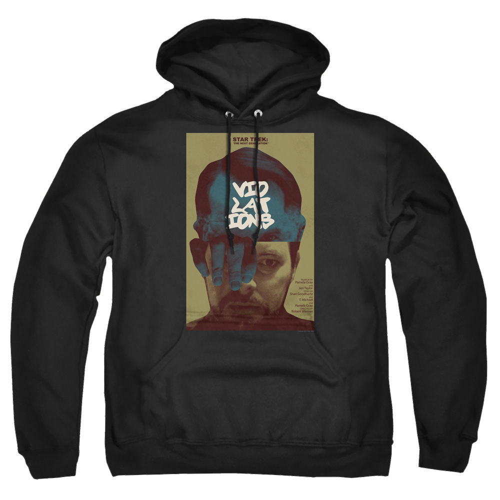 Star Trek The Next Generation Tng Season 5 Episode 12 - Pullover Hoodie Pullover Hoodie Star Trek   