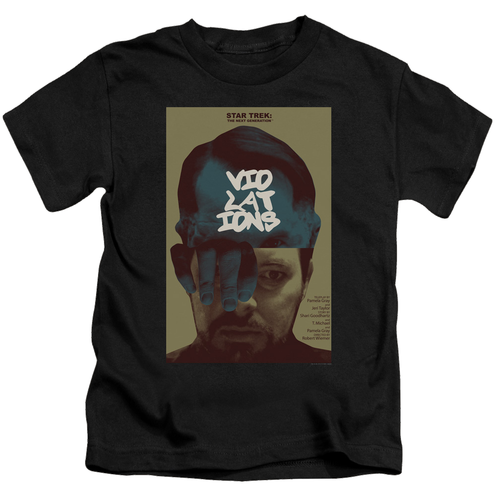Star Trek The Next Generation Tng Season 5 Episode 12 - Kid's T-Shirt Kid's T-Shirt (Ages 4-7) Star Trek   