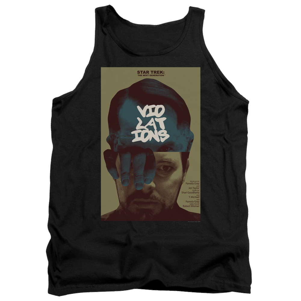 Star Trek The Next Generation Tng Season 5 Episode 12 - Men's Tank Top Men's Tank Star Trek   