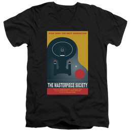 Star Trek The Next Generation Tng Season 5 Episode 13 - Men's V-Neck T-Shirt Men's V-Neck T-Shirt Star Trek   