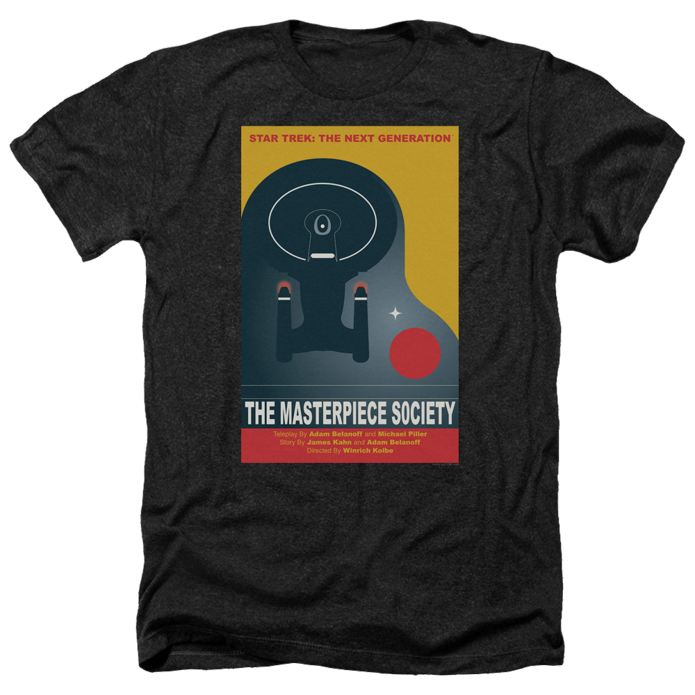 Star Trek The Next Generation Tng Season 5 Episode 13 - Men's Heather T-Shirt Men's Heather T-Shirt Star Trek   