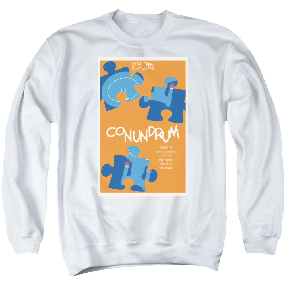 Star Trek The Next Generation Tng S5 Ep14 - Men's Crewneck Sweatshirt Men's Crewneck Sweatshirt Star Trek   