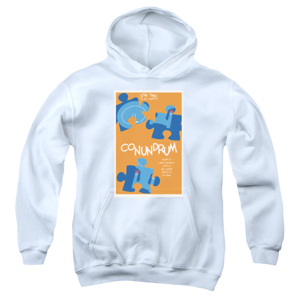 Star Trek The Next Generation Tng Season 5 Episode 14 - Youth Hoodie Youth Hoodie (Ages 8-12) Star Trek   